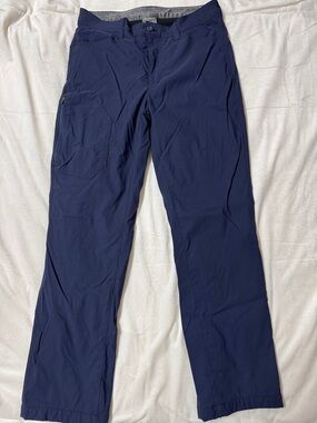 Eddie Bauer MENS 32x30 Navy Cargo Travel Pants